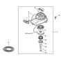 Rewind Starter for Stihl HS 56