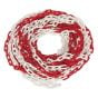 Safety Chain Red/White 25mtr x 6mm Sealey Part No. HSC25M