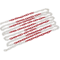 Safety Chain Red/White 25mtr x 6mm Sealey Part No. HSC25M