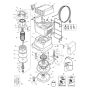 Hiretech HT7 Floor Sander Assembly