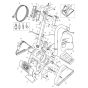 Hiretech HT8 Floor Sander Assembly