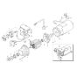 Motor Assembly for Makita HW140