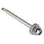 Hex No.3 Self Drill Hex Head Screw, Silver Rusper Composite - Pack of 100