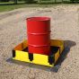 Portable Containment Bund 100×100×25cm with Flexible Walls Capacity 250ltrs