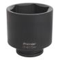 Impact Socket 115mm Deep 1"Sq Drive Sealey Part No. IS1115D
