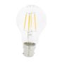 Clear LED Filament Candle 5w BC 240v 470lm Light Bulb
