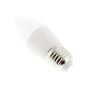Thermal Plastic Candle 6w ES 240v 470lm 2700k Warm Light Bulb