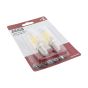 Appliance Lamp 4 Watt SES LED Filament CoolWhite Light Bulb - 2 Pack 