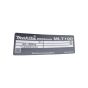 Name Plate for Makita MLT100 Table Saw - OEM No. JM27080019
