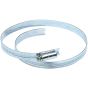 8.1/2in Zinc Protected Hose Clip 184 - 216mm (7.1/4 - 8.1/2in) by Jubilee - (Each)