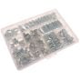 Workshop Pack 143 Assorted Hose Clips (Mild Steel) by Jubilee - HCP143MS