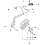 Ignition System Assembly for Husqvarna K1250 Active Disc Cutters