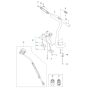Handle Assembly for Husqvarna K1270