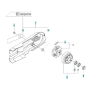 Belt Guard for Husqvarna K1270