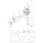 Cylinder, Piston, Muffler Assembly