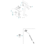 Handle Assembly for Husqvarna K1270