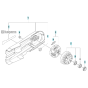 Belt Guard for Husqvarna K1270