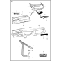 Chassis / Frame Assembly for Husqvarna K2500 Disc Cutters