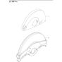 Wheels & Tires Assembly for Husqvarna K3000 Disc Cutters