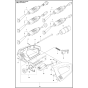 Electrical Assembly for Husqvarna K3000 Cut N Break Disc Cutters