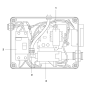 Circuit Card Assembly for Husqvarna K3000 Spray Disc Cutters