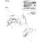 Chassis Assembly for Husqvarna K535i Disc Cutter