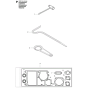 Tools Assembly for Husqvarna K650 Cut N Break Disc Cutters