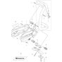 Handle Assembly for Husqvarna K7000
