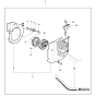 Starter Assembly for Husqvarna K950 Disc Cutters