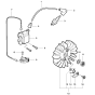 Ignition System Assembly for Husqvarna K950 Disc Cutters