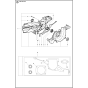 Crankcase Assembly for Husqvarna K950 Rescue Disc Cutters