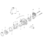 Carburetor Details Assembly for Husqvarna K960 Disc Cutters