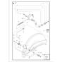 Hose Assembly for Husqvarna K960 Disc Cutters