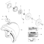 Wheels & Tires Assembly for Husqvarna K960 Disc Cutters