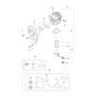 Cylinder, Piston, Muffler Assembly