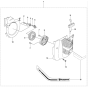 Starter Assembly for Husqvarna K960 Rescue Disc Cutters