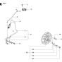 Ignition System Assembly for Husqvarna K970 Disc Cutters