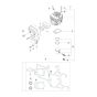 Cylinder, Piston, Muffler Assembly