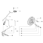 Ignition System Assembly for Husqvarna K970 Ring Disc Cutters