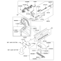 Pipe / Handle / Guard for Kawasaki KBL27A Brushcutter