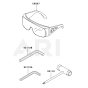 Tool for Kawasaki KBL27A Brushcutter