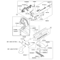 Pipe / Handle / Guard for Kawasaki KBL27BC Brushcutter