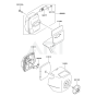 Air Filter / Muffler for Kawasaki KCS600A Hedge Trimmer