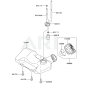 Fuel Tank / Fuel Valve for Kawasaki KEL27BC Edgers