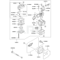 Carburettor for Kawasaki KHS1100A Hedge Trimmer