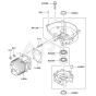 Cylinder / Crankcase for Kawasaki KHS1100A Hedge Trimmer