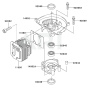 Cylinder / Crankcase for Kawasaki KHS1100B Hedge Trimmer