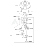 P.T.O Equipment for Kawasaki KHS750A Hedge Trimmer