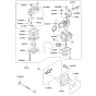 Carburettor for Kawasaki KHS750A Hedge Trimmer