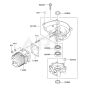 Cylinder / Crankcase for Kawasaki KHS750A Hedge Trimmer